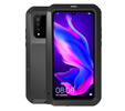 Love Mei Θήκη για Huawei P30 Lite/ Nova 4e, armored with glass, μαύρη