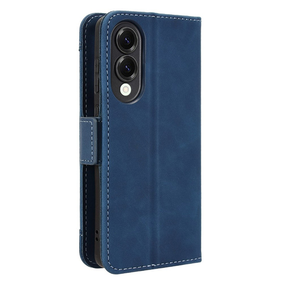 Θήκη με πτερύγιο για Samsung Galaxy S25 Edge, Card Slot, σκούρο μπλε