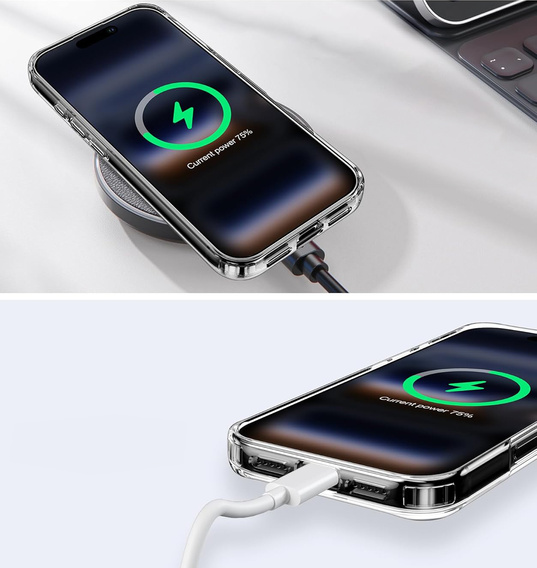 Μαγνητική θήκη με λουλουδάτο σχέδιο λέιζερ για iPhone 17 Pro Max