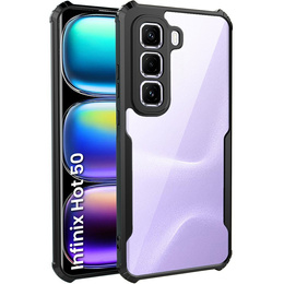 Θήκη για Infinix Hot 50 4G, AntiDrop Hybrid, μαύρη