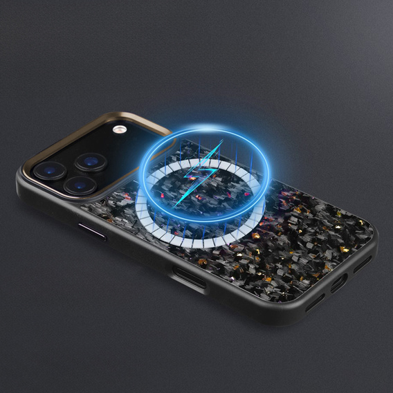 Μαγνητική θήκη από αραμιδική ίνα με μεταλλικό πλαίσιο για iPhone 17 Pro