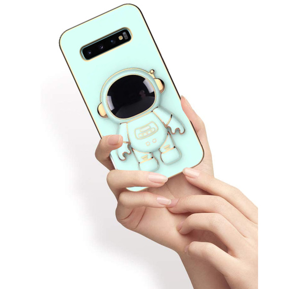 Θήκη για Samsung Galaxy S10, Astronaut, μέντας