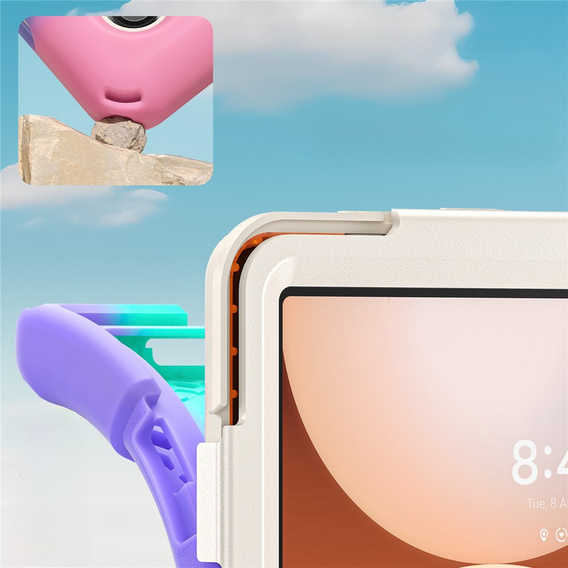 Θήκη με βάση και ιμάντα ώμου για Samsung Galaxy Tab A11+