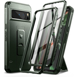 Θωρακισμένη θήκη για Google Pixel 8 Pro, Dexnor Full Body (Two Frames), πράσινη
