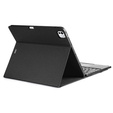 Θήκη + πληκτρολόγιο Apple iPad Pro 13" 7 gen. 2024, Dux Ducis TouchPad Leather Pen Slot, μαύρη