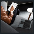 Θήκη + πληκτρολόγιο Galaxy Tab S9, NILLKIN Bumper Pen Slot, μαύρη