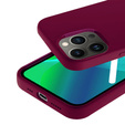 Θήκη για iPhone 14 Pro, Silicone Lite, κόκκινη