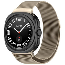 Μιλανέζικο βραχιόλι για Samsung Galaxy Watch Ultra 47mm (2025 / 2024), μπεζ