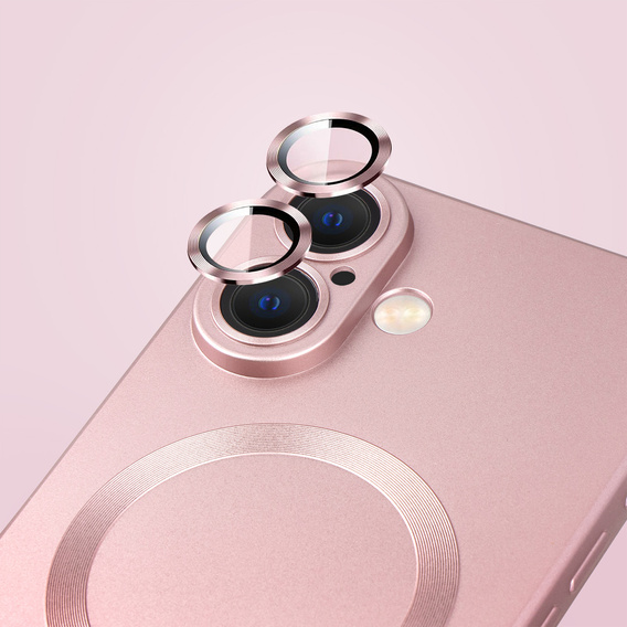 Θήκη για iPhone 16, ColorMag, για MagSafe, ροζ
