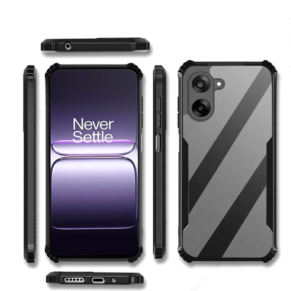 Θήκη για OnePlus Nord CE5, AntiDrop Hybrid, μαύρη