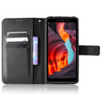 Θήκη με πτερύγιο για Ulefone Armor X10 / X10 Pro, Wallet Smart Magnet Case, μαύρη