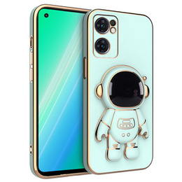 Θήκη για Oppo Reno 7 5G, Astronaut, πράσινη
