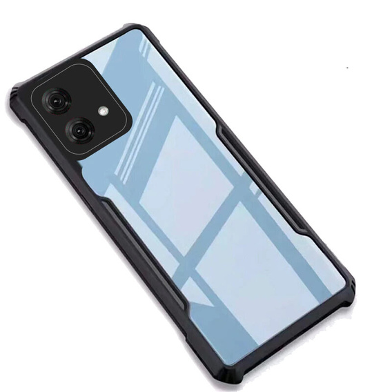 Θήκη για Motorola Moto G84, AntiDrop Hybrid, μαύρη