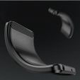 Θήκη για Samsung Galaxy M35, Carbon, μαύρη