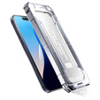 2x Μετριασμένο γυαλί για iPhone 16 Pro, ERBORD Easy App Full Screen Protector