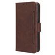 Θήκη με πτερύγιο για TCL 40 NxtPaper, Card Slot, καφέ