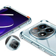 Θήκη για Xiaomi Redmi Note 14 Pro+ 5G, Erbord Dropproof, διαφανής + γυαλί