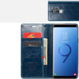 θήκη CASEME για Samsung Galaxy S9+ Plus, Waxy Textured, μπλε