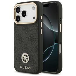 GUESS 4G Strass Logo θήκη για MagSafe για iPhone 17 Pro