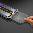 2x Μετριασμένο γυαλί για iPhone 15 Pro Max, ERBORD Easy App Full Screen Protector