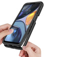 Θήκη για Motorola Moto G22, Shockproof, με μεμβράνη, μπλε
