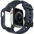 Λουράκι με θήκη Spigen για Apple Watch 4/5/6/7/8/9/SE 44/45mm, Rugged Armor Pro charcoal grey