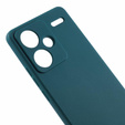 Θήκη για Xiaomi Redmi Note 13 Pro+, Silicone Lite, σκούρα πράσινη
