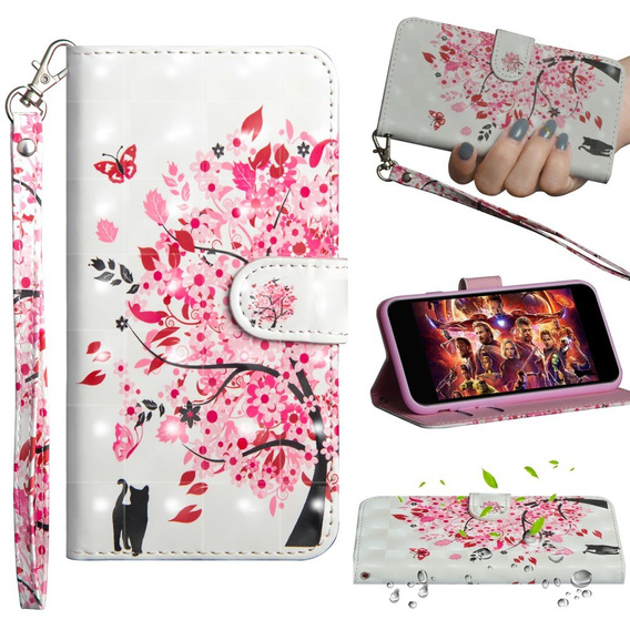 Θήκη με πτερύγιο για Samsung Galaxy A10, Wallet, Cat & Tree