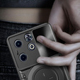 Θωρακισμένη θήκη για Infinix Hot 40i, CamShield Slide, μαύρη