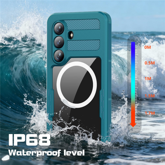 REDPEPPER αδιάβροχη θήκη για Samsung Galaxy S26, μπλε