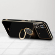 Θήκη για Xiaomi Poco X4 Pro 5G, Electro Ring, μαύρη