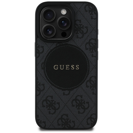 Θήκη Guess 4G Circle με κλασικό λογότυπο, για MagSafe για iPhone 16 Pro