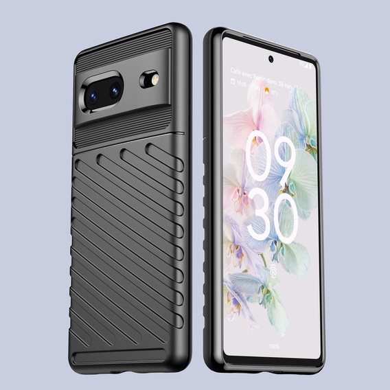 Θήκη για Google Pixel 7, Thunder, μαύρη