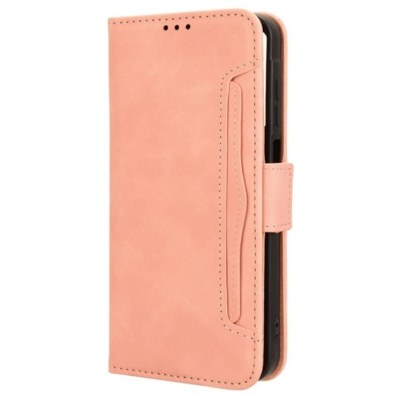 Θήκη με πτερύγιο για Xiaomi Redmi 15C 4G/LTE, Card Slot, ροζ