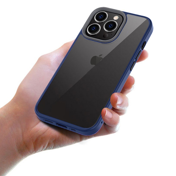 Θήκη για iPhone 13 Pro Max, ERBORD Hybrid Case, μπλε