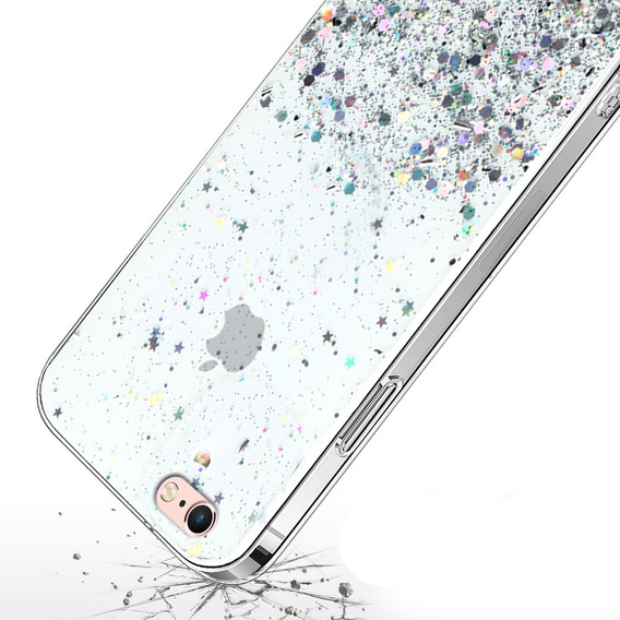 Θήκη για iPhone 6/6s 4.7, Glittery, διαφανής