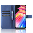 Θήκη με πτερύγιο για Infinix Hot 30, Wallet Smart Magnet, μπλε