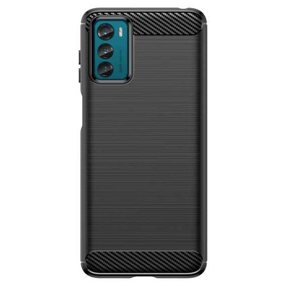 Θήκη για Motorola Moto G42 4G, Carbon, μαύρη