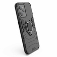 Θήκη για Realme C35, Kickstand Ring, μαύρη