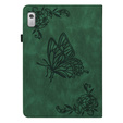 θήκη για το Lenovo Tab M9, Butterfly, πράσινη
