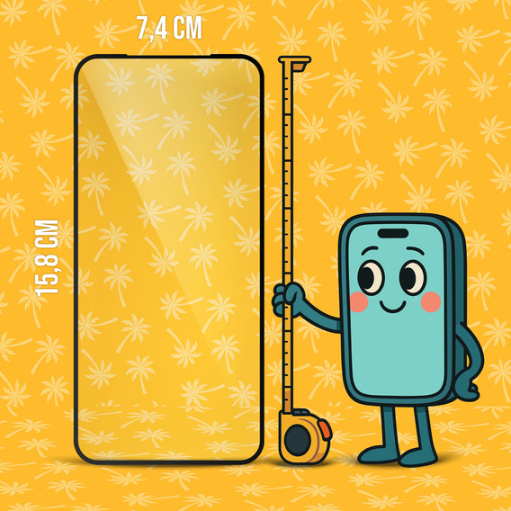 9D Flexi Palm κεραμικό γυαλί για Samsung Galaxy A36 5G / A37 5G