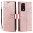 Θήκη με πτερύγιο για Xiaomi Redmi Note 11/11S, Mandala, ροζ