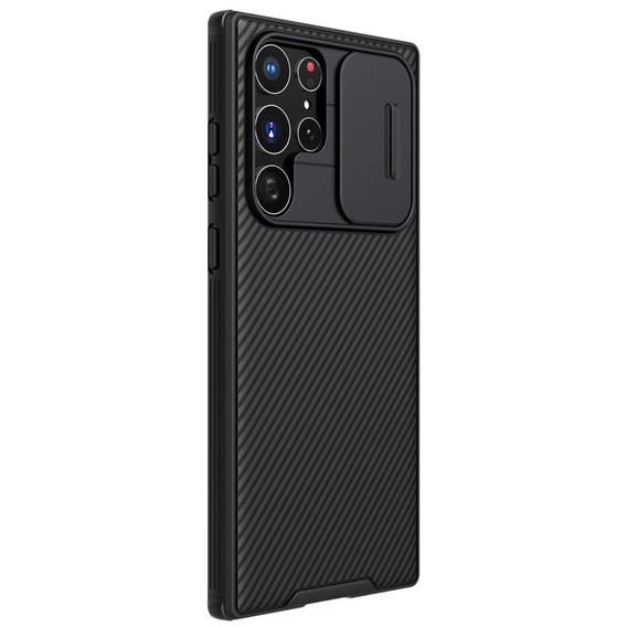 Θήκη για Samsung Galaxy S23 Ultra, θωρακισμένη Nillkin, CamShield Pro, μαύρη