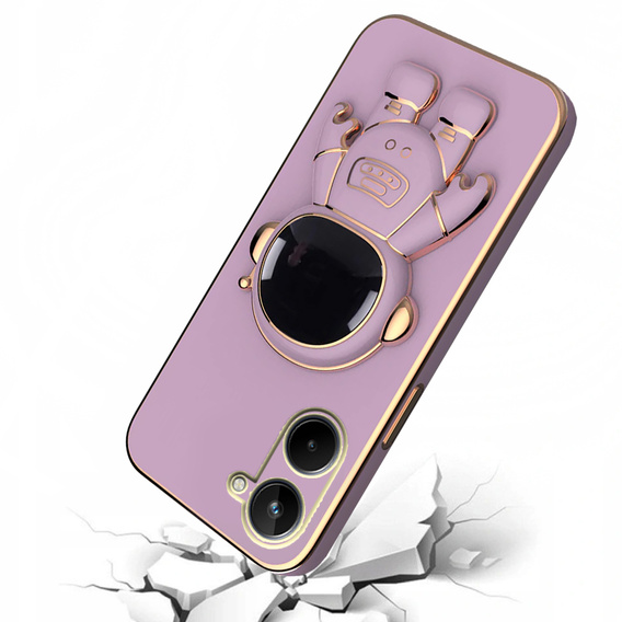 Θήκη για Realme 10 4G, Astronaut, μωβ
