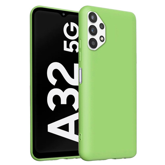 Θήκη για Samsung Galaxy A32 5G, Silicone Lite, πράσινη