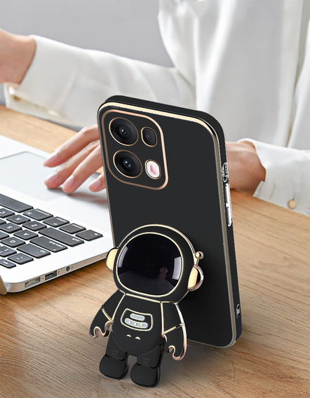 Θήκη για Oppo Reno 13, Astronaut, μαύρη
