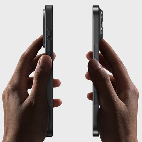 θήκη BENKS Kevlar για iPhone 16 Pro Max, για MagSafe, Carbon Fiber, μαύρη