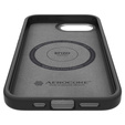  θήκη Spigen για iPhone 16E, Enzo Aramid MagSafe, carbon black + γυαλί 9H tempered glass