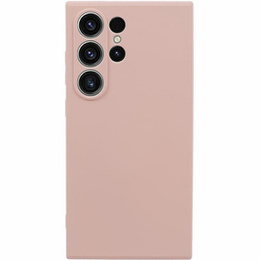 Θήκη για Samsung Galaxy S24 Ultra, Silicone Lite, ροζ