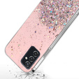 Θήκη για Samsung Galaxy M52 5G, Glittery, ροζ